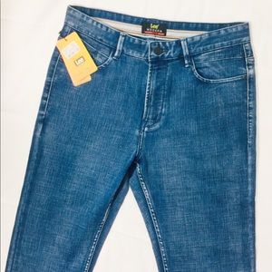LEE MENJEANS, 3L3811 MID LOW SLIM NORROW, SIZE 32.